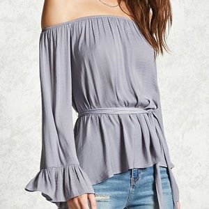 Contemporary Off Shoulder Top (F21)